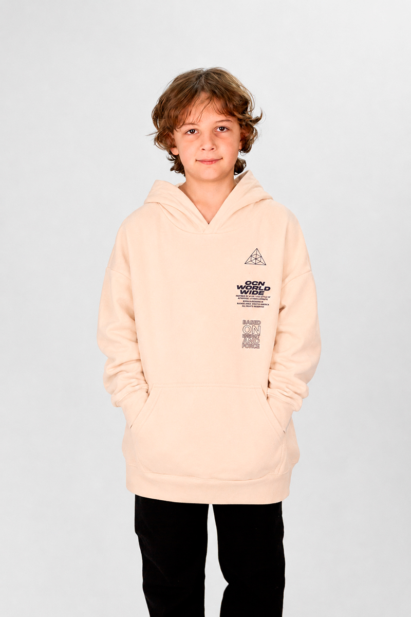 Buzo Ocn Canguro Beige