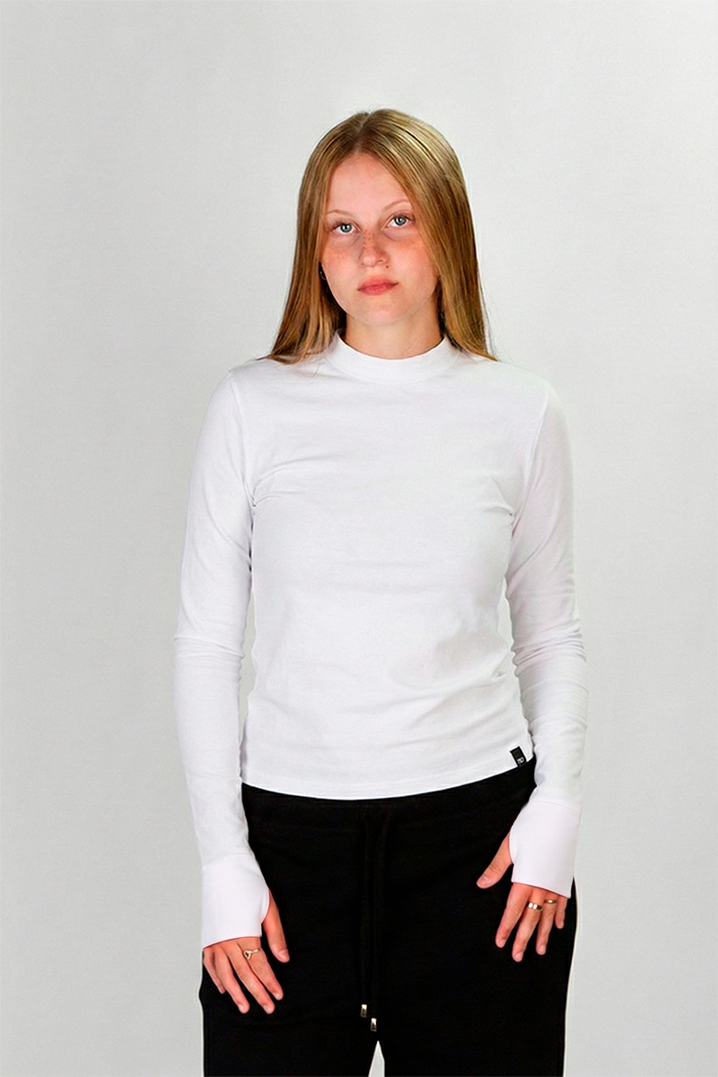 Remera Manga Larga Ocn Long Sleeve Blanco