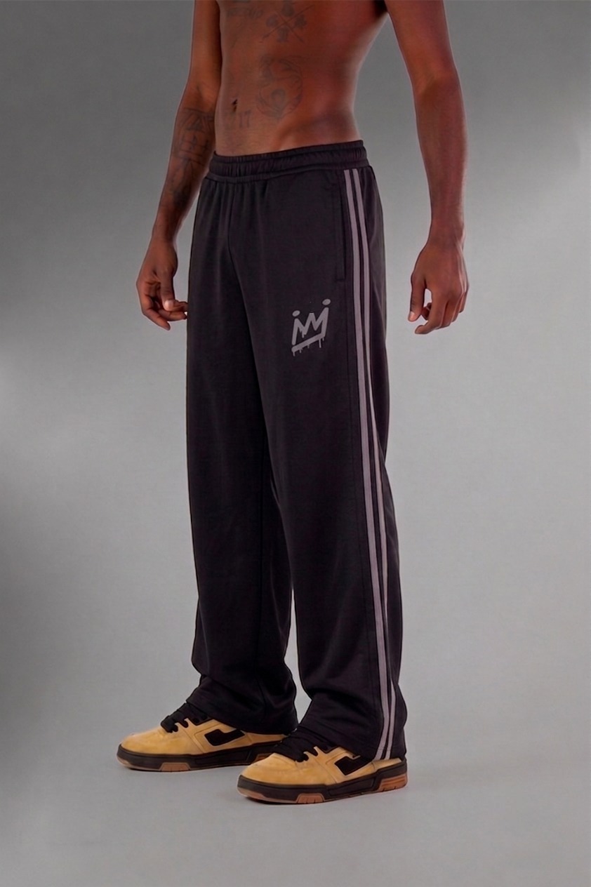 Jogging King Of Art Strips Negro