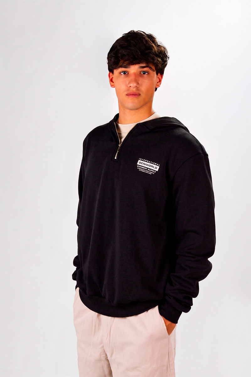 Buzo Ocn Hombre Enigma Negro