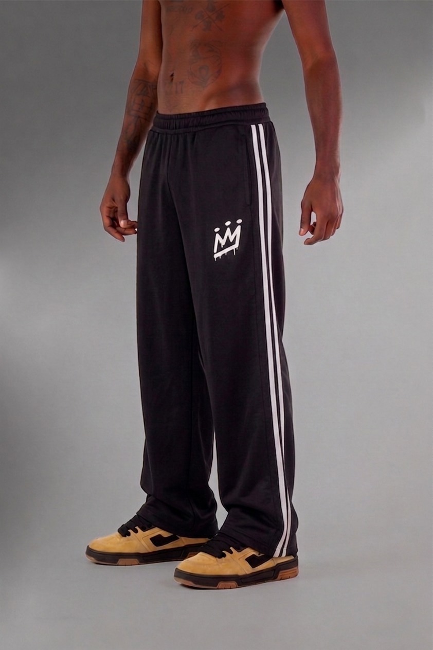 Jogging King Of Art Strips Negro