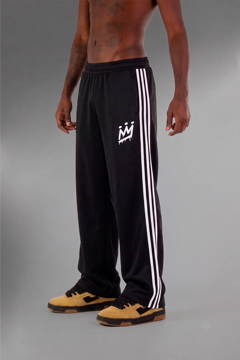 Jogging King Of Art Strips Negro