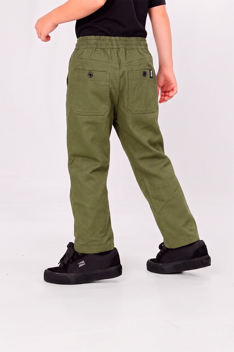 Pantalon Ocn Strong Verde Militar