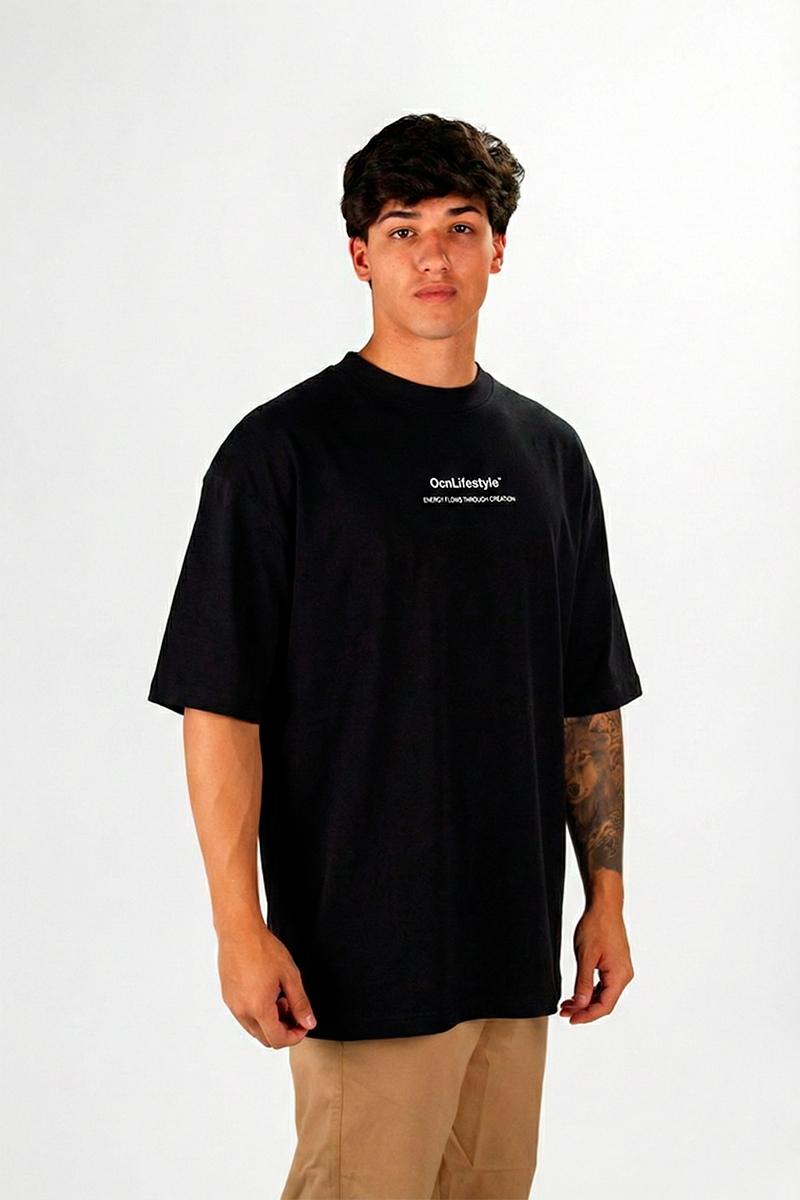 Remera Ocn Estigio Negro