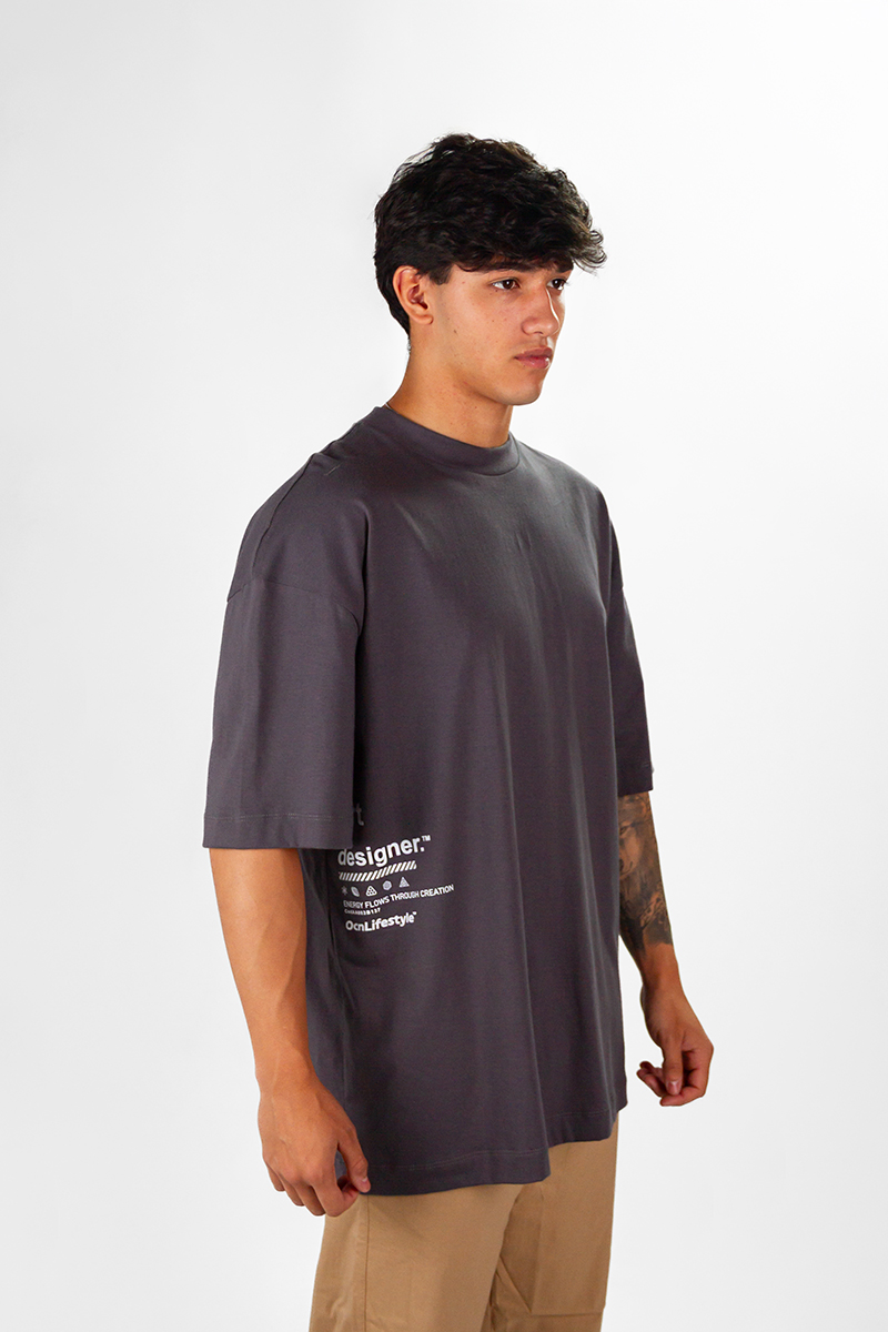 Remera Ocn Estigio Gris