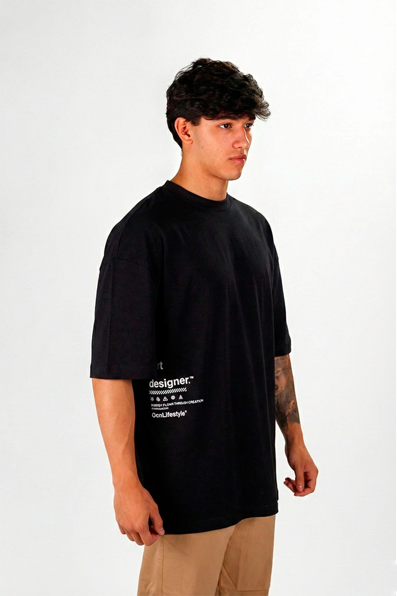 Remera Ocn Estigio Negro