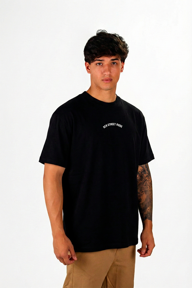 Remera Ocn Orian Negra