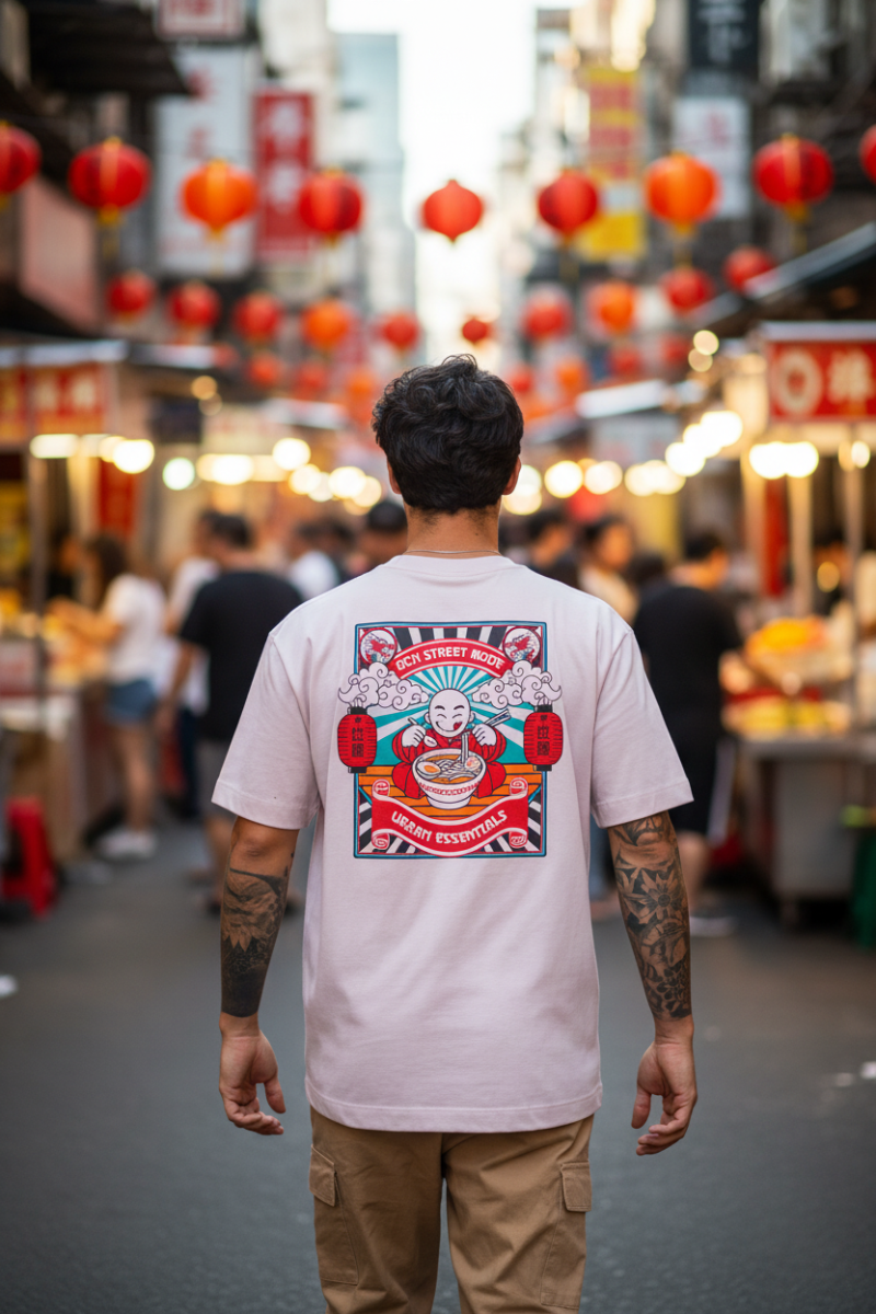 Remera Ocn Orian Rosa Silencio