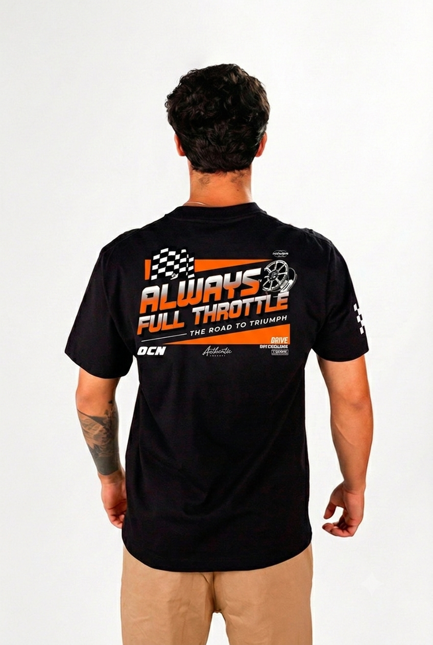 Remera Ocn Garage Negro