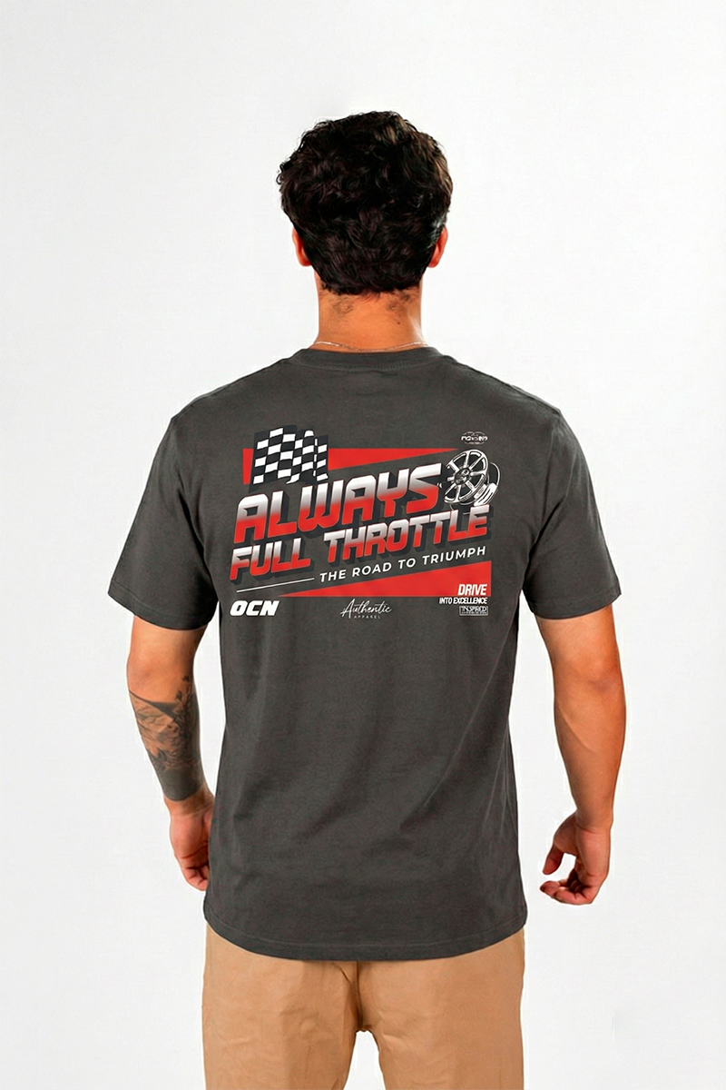 Remera Ocn Garage Gris