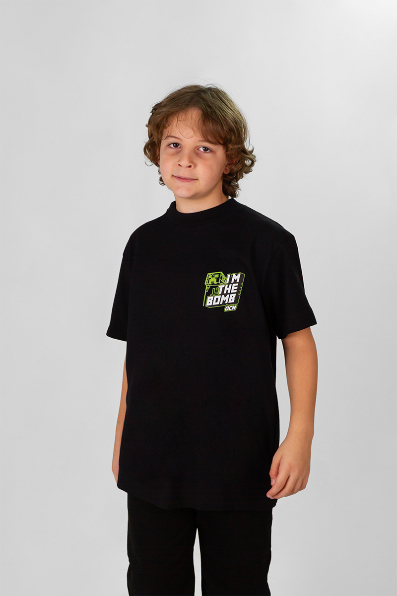 Remera Ocn  Tributo Negro