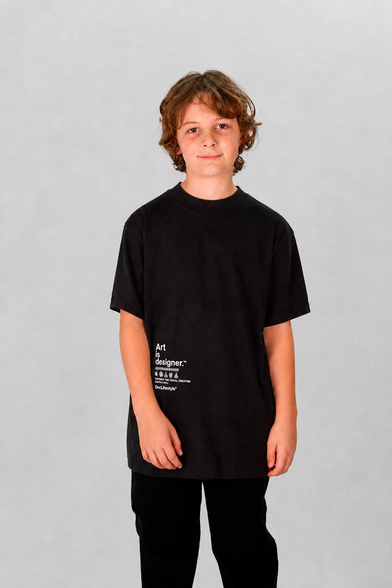Remera Ocn  Estigio Negro