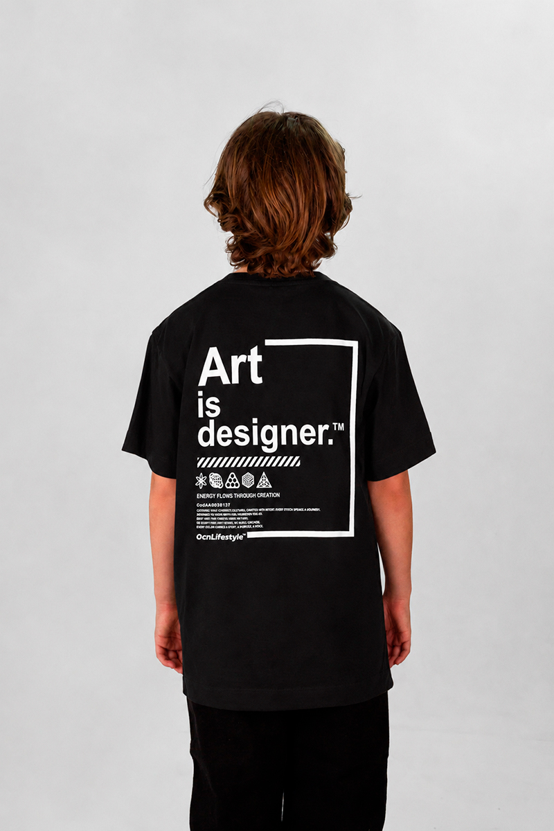 Remera Ocn  Estigio Negro