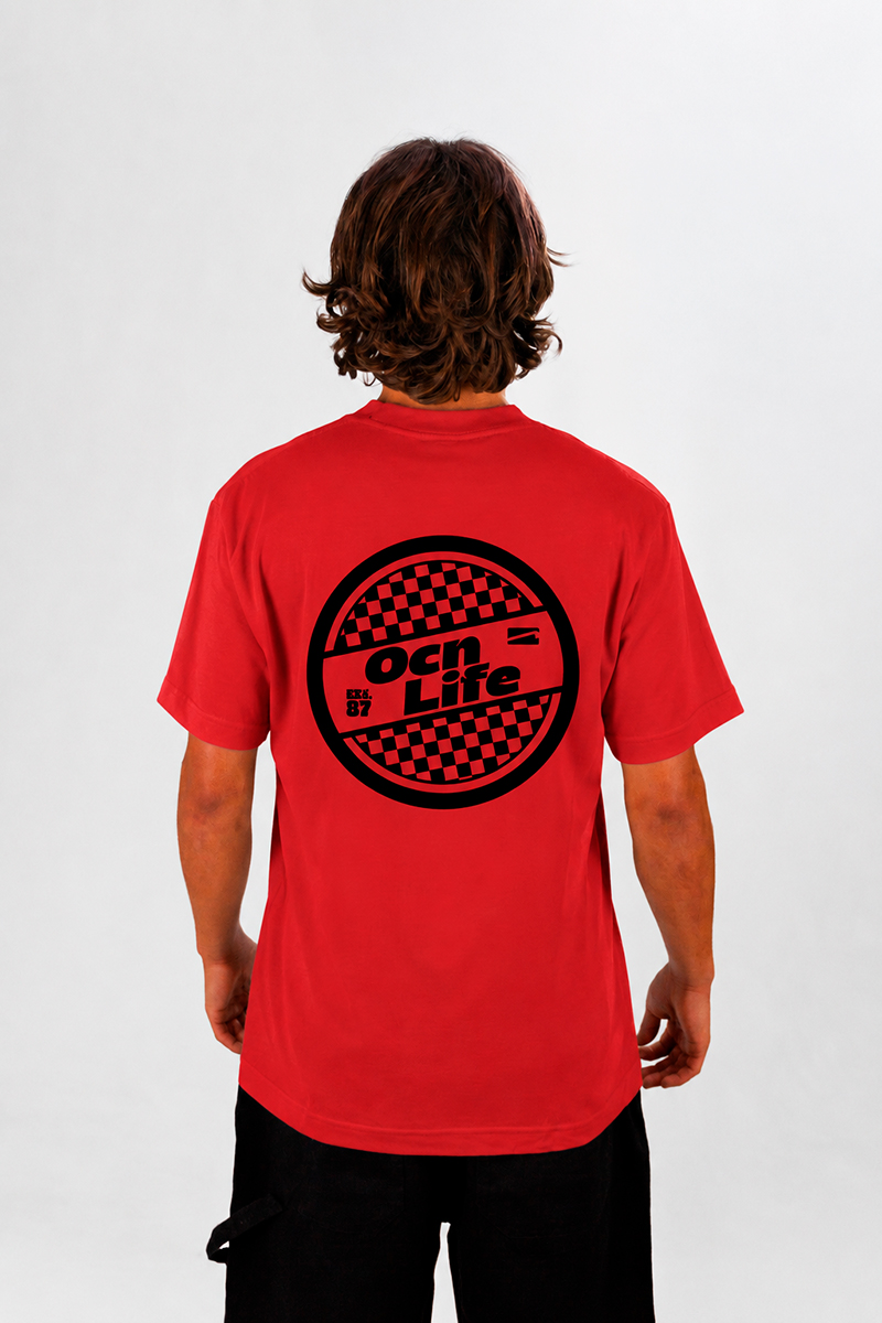 Remera Ocn Premium Rojo