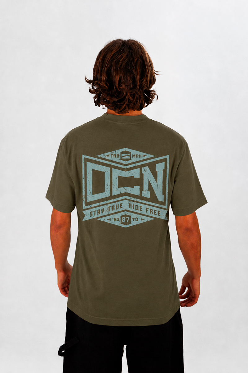 Remera Ocn Original Gris