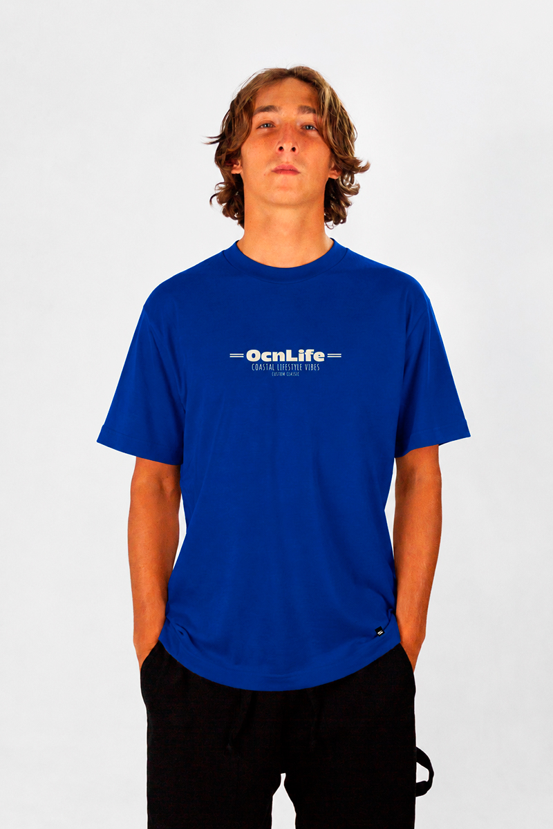 Remera Ocn Original Azul