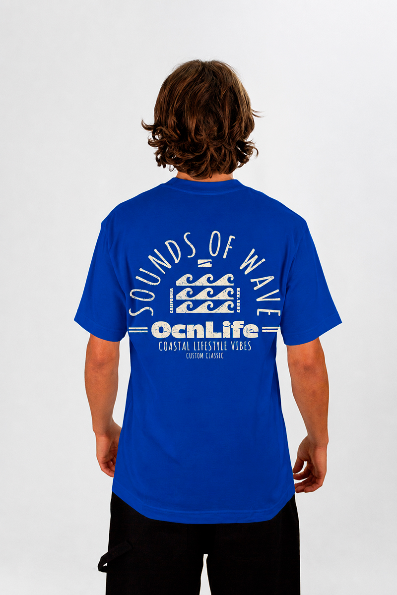 Remera Ocn Original Azul