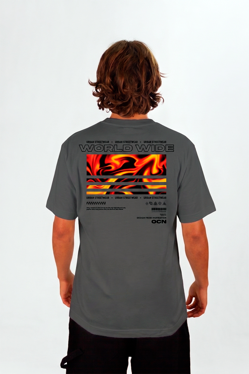 Remera Ocn Premium Gris