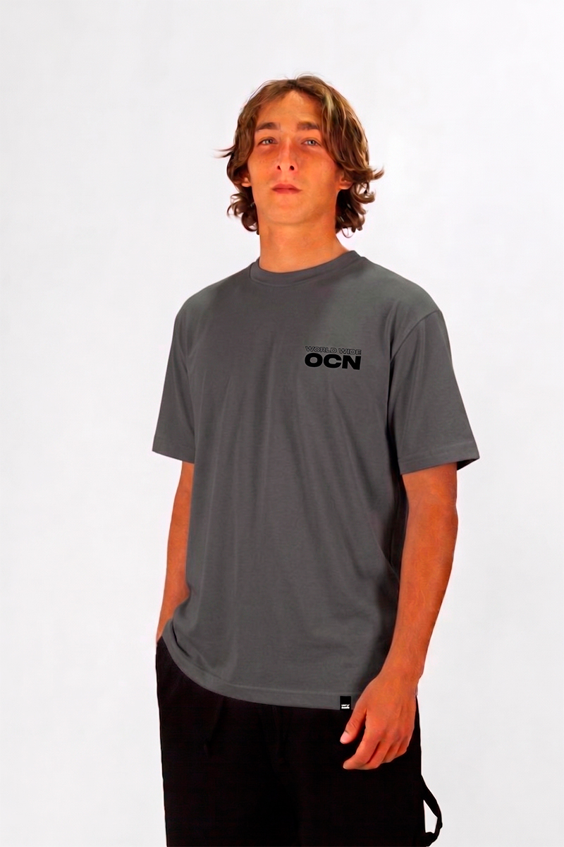 Remera Ocn Premium Gris
