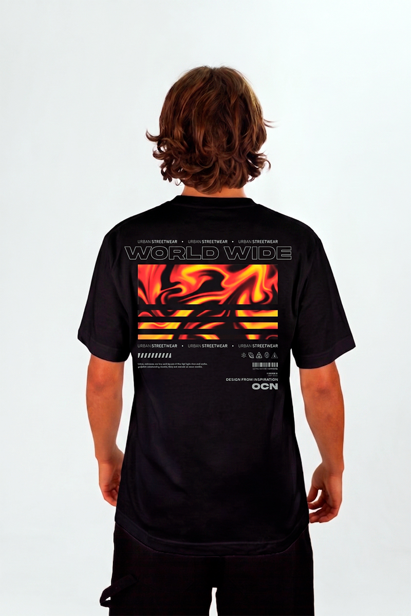 Remera Ocn Premium Negro
