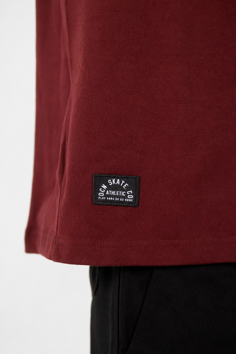 Remera Ocn Reynolds Bordo