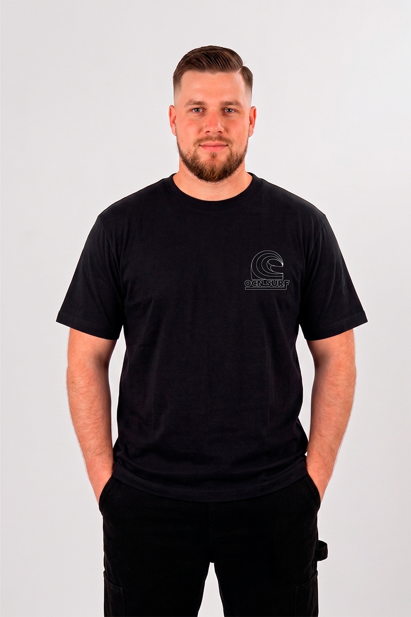 Remera Ocn Original Plus Size / Talle Especial Negro