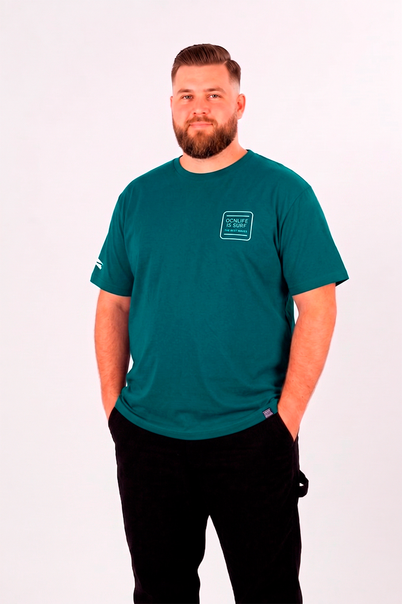 Remera Ocn Original Plus Size / Talle Especial Verde