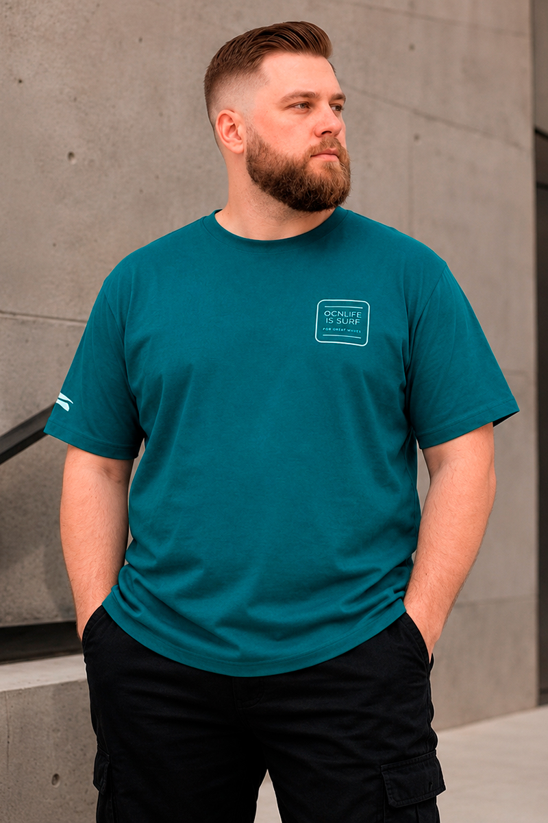 Remera Ocn Original Plus Size / Talle Especial Verde