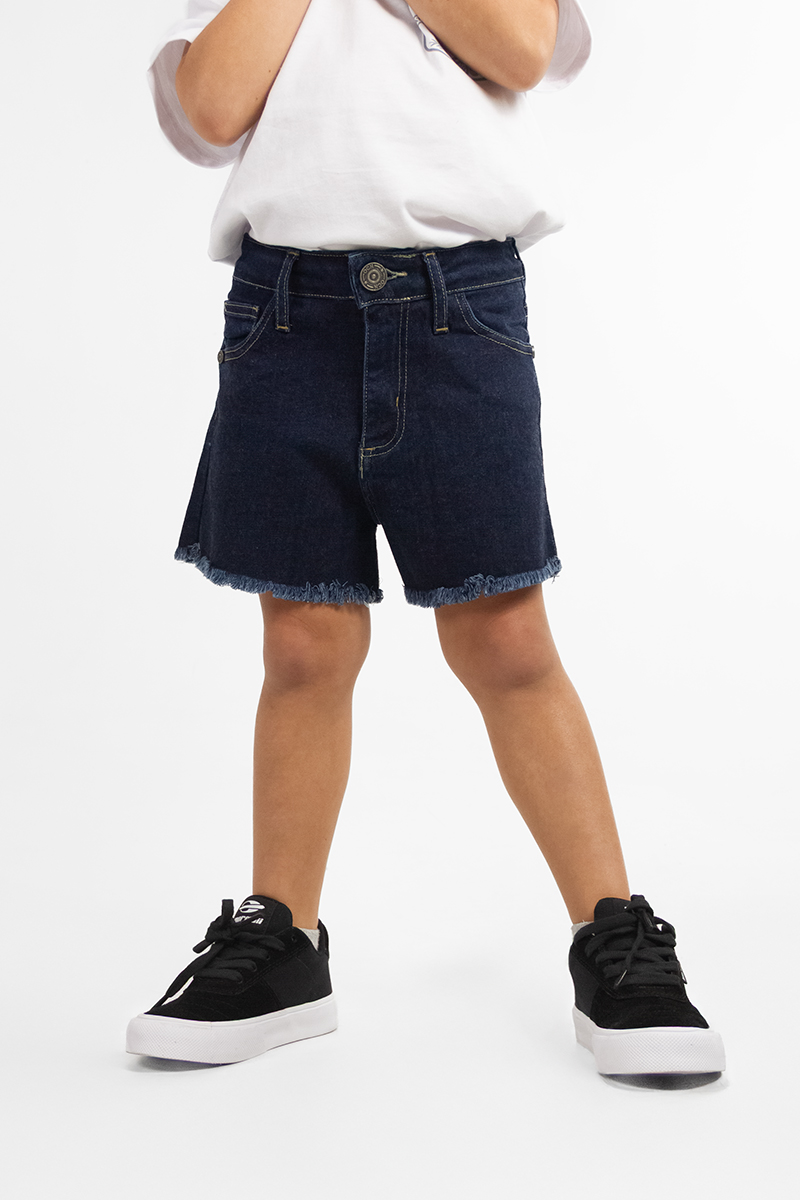 Short De Jean Ocn Kids Azul