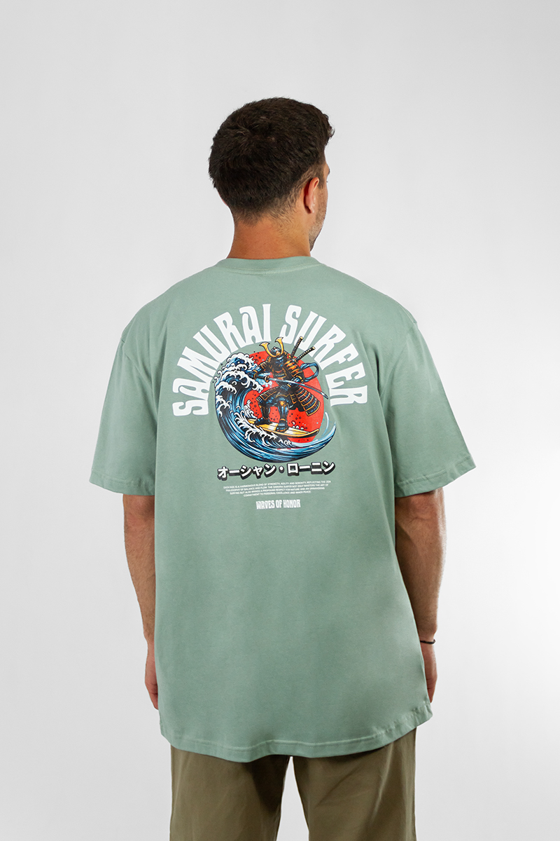 Remera Ocn Hombre Orian Relax Verde 7G3E4