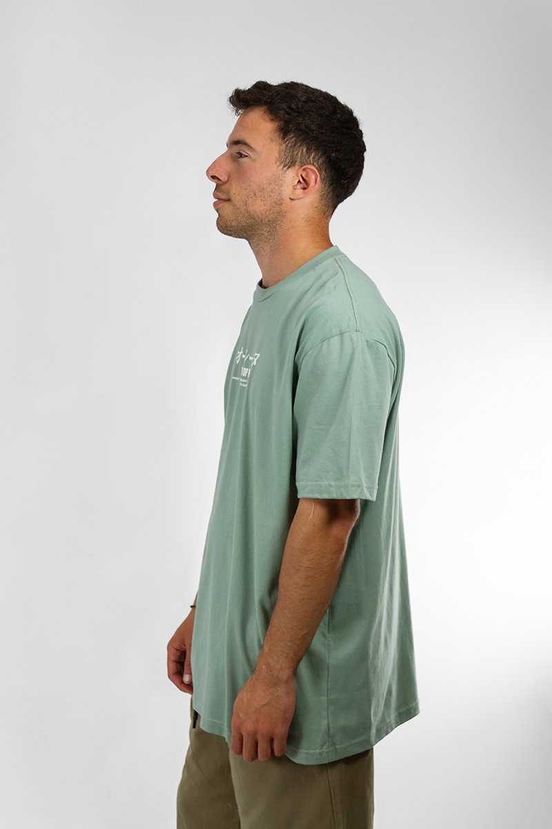 Remera Ocn Hombre Orian Relax Verde 7G3E4