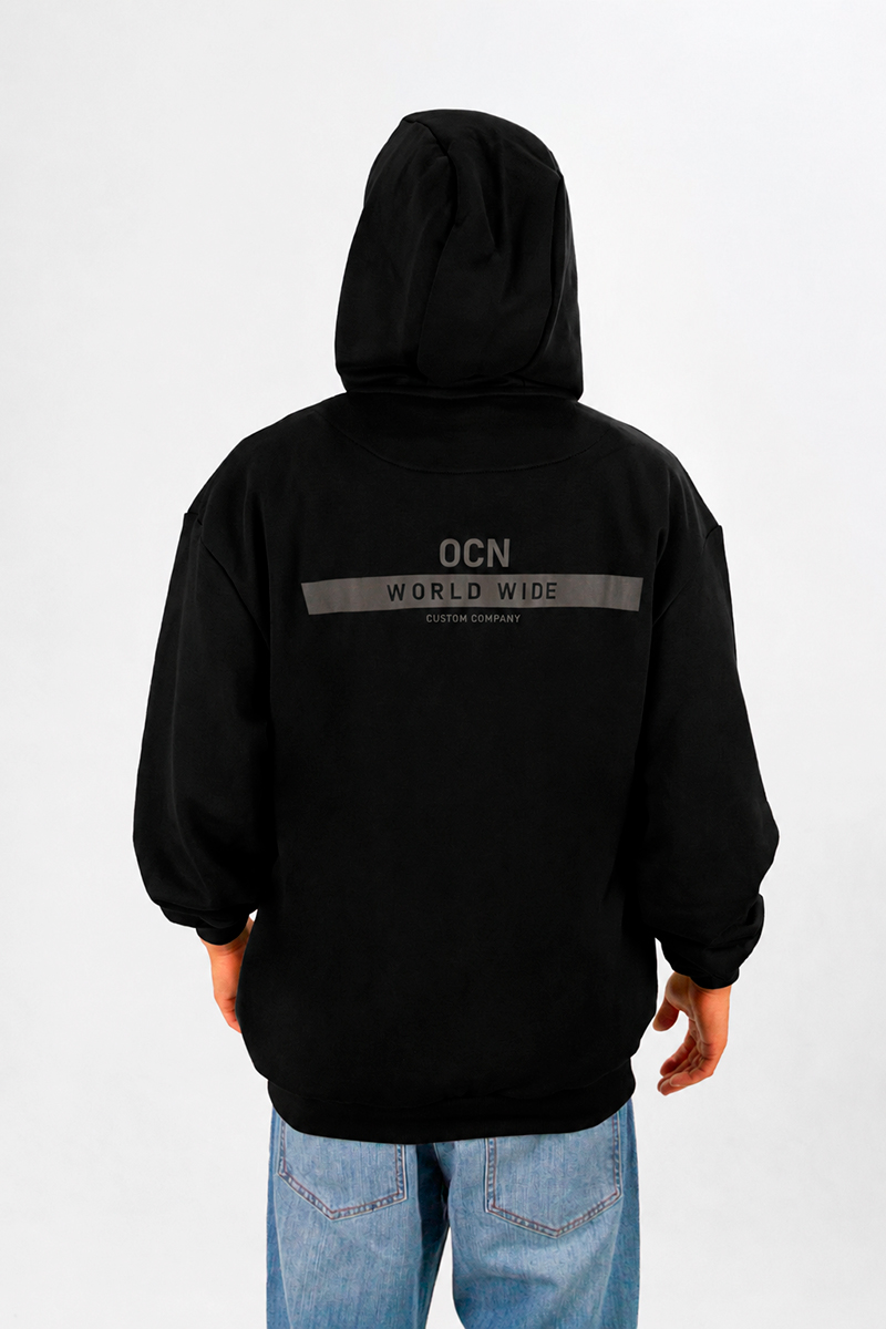 Campera Ocn Landon Negro
