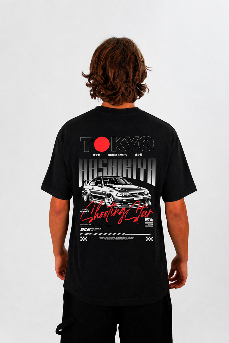 Remera Ocn Racing Negro