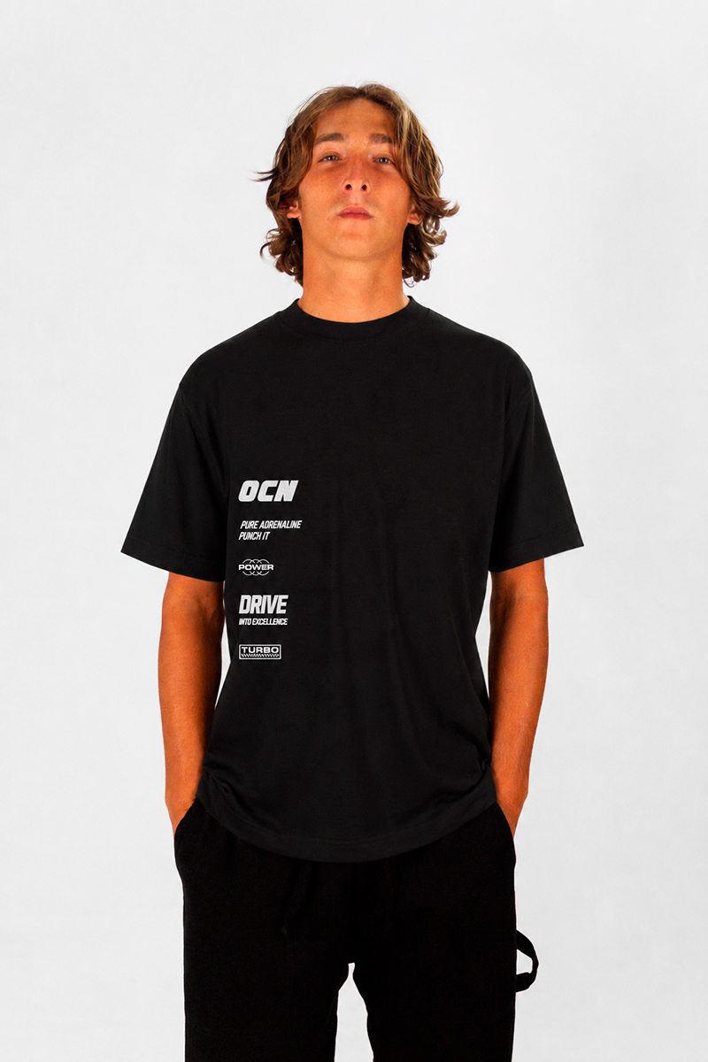 Remera Ocn Racing Negro