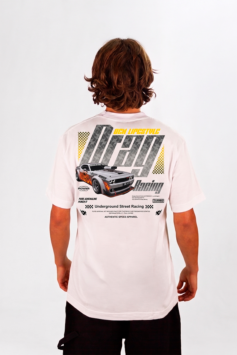 Remera Ocn Racing Blanco