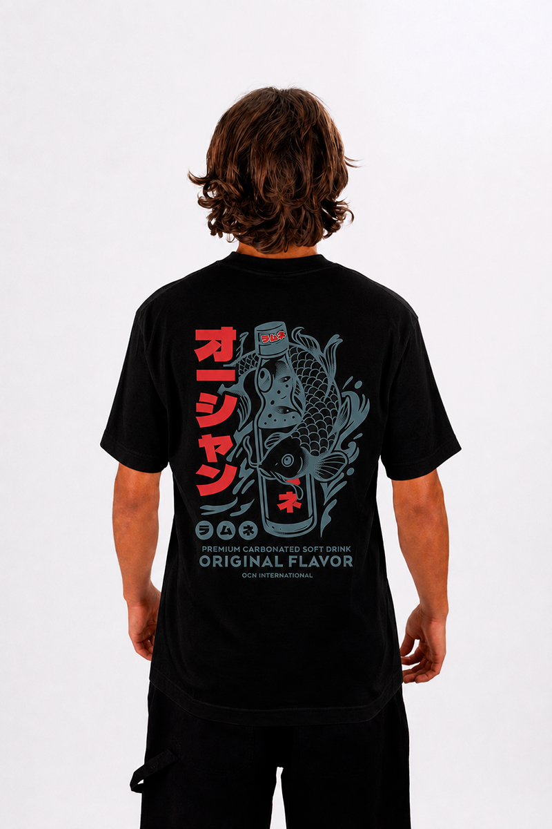 Remera Ocn Orian Negro