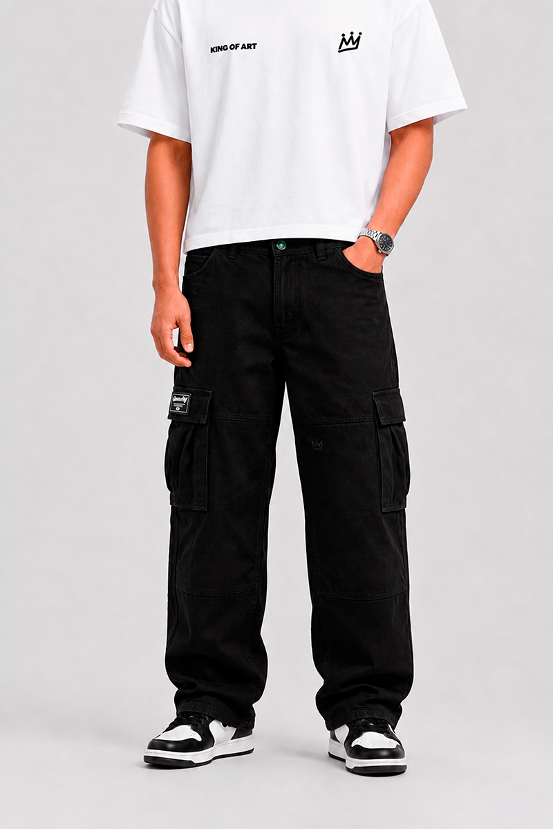 Pantalon King Of Art Nitro Baggy Negro