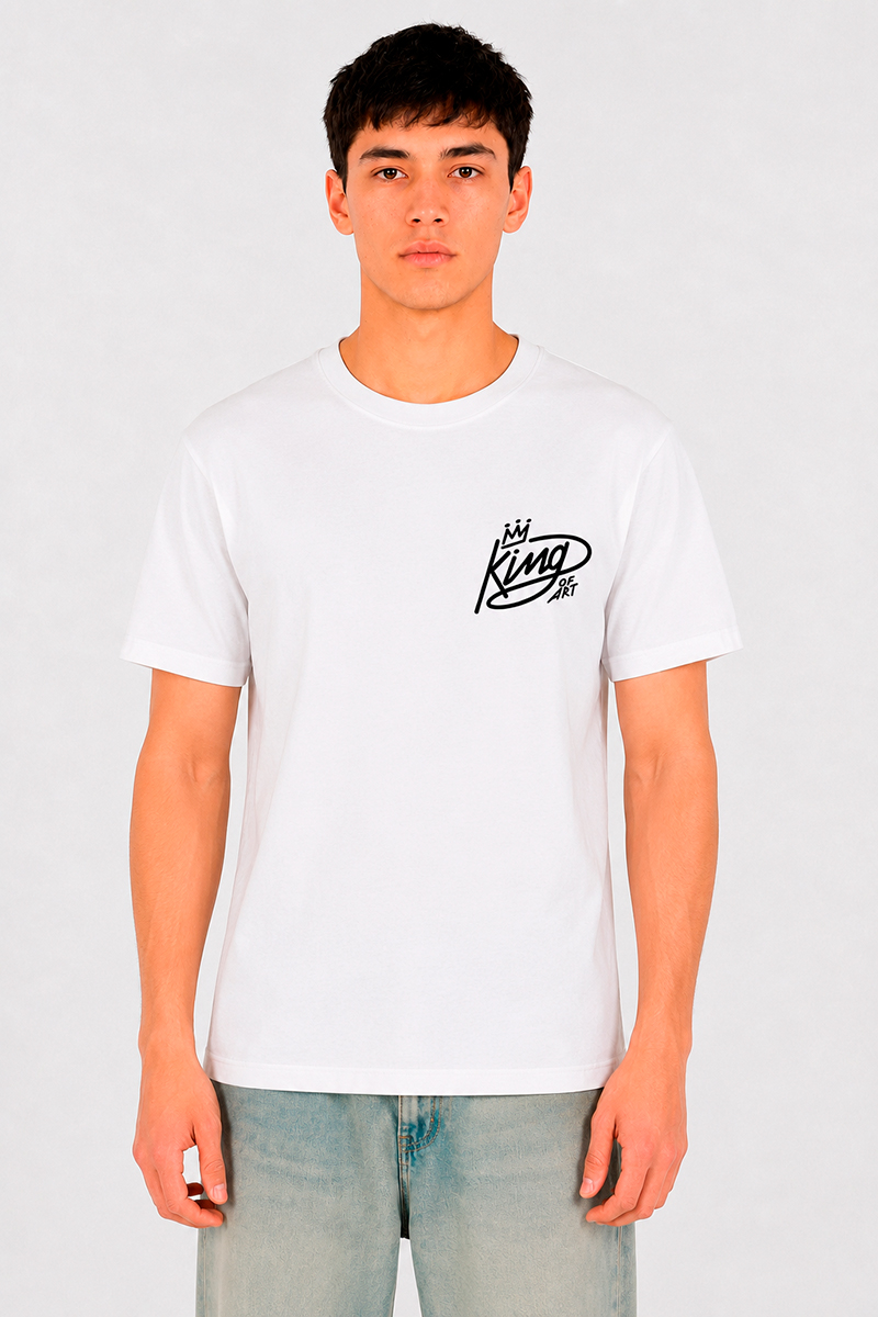 Remera King of Art Loud Blanco
