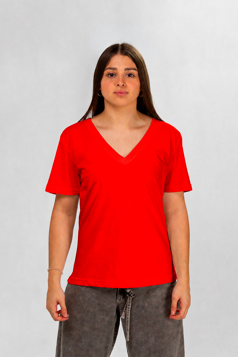 Remera Ocn Basic Rojo