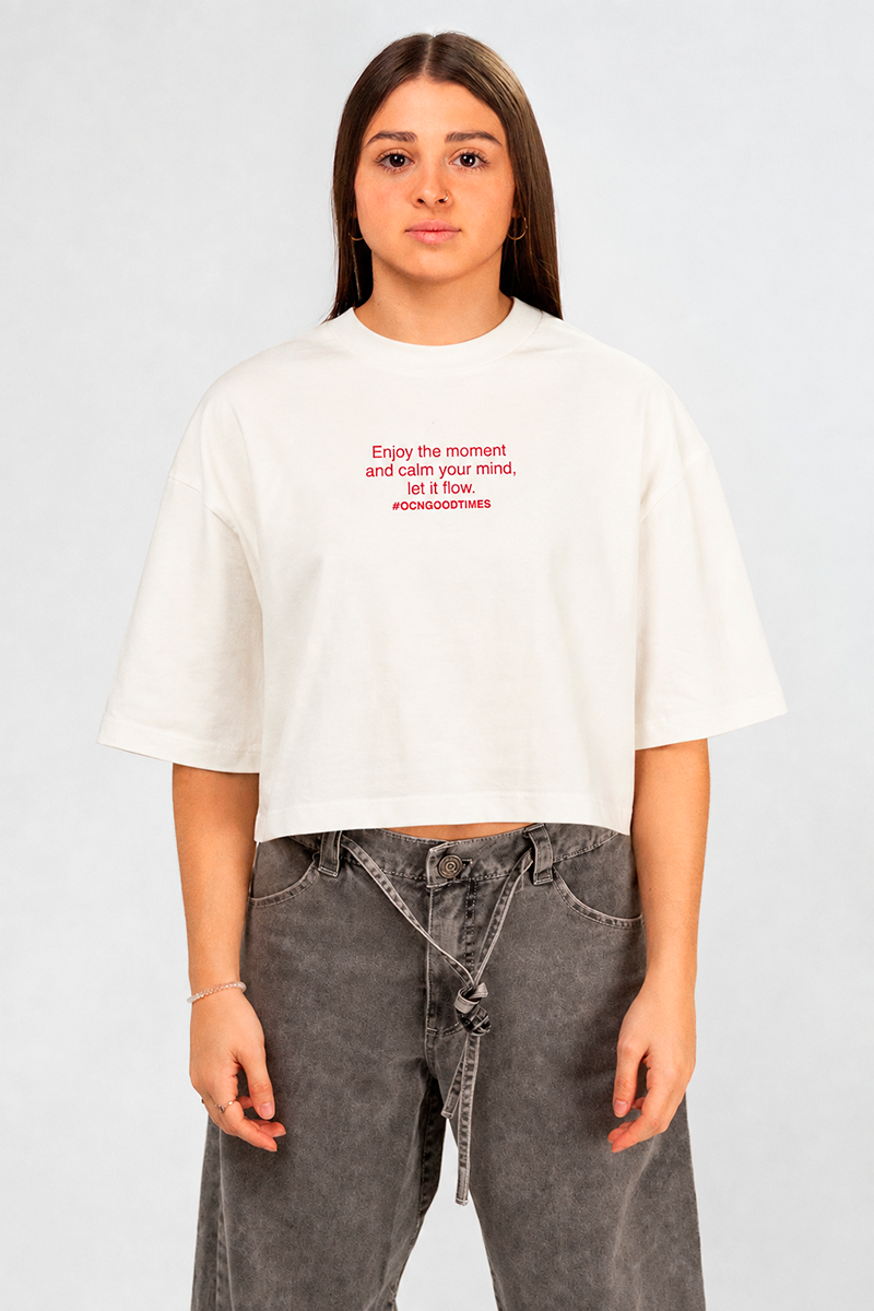Remera Ocn Boxy Tee Blanco