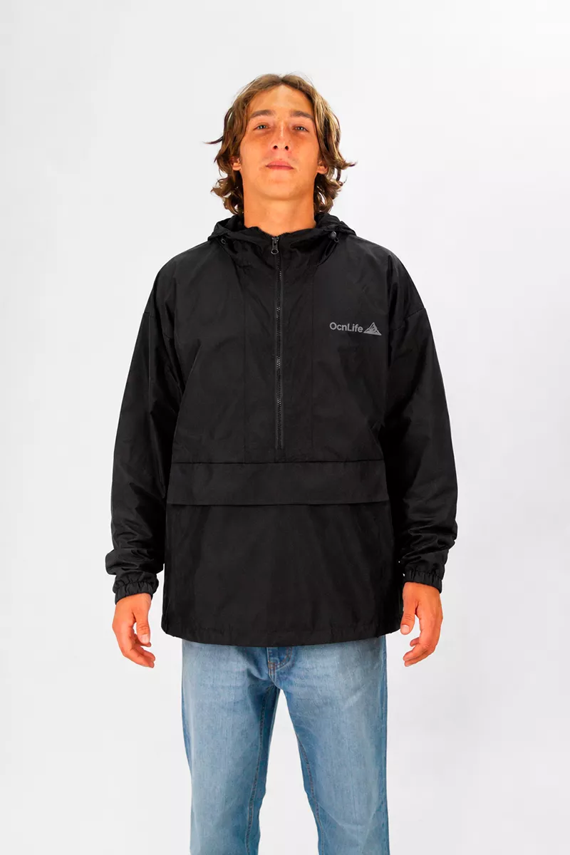 Anorak Ocn Manchester Negro