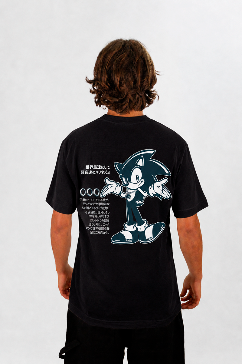Remera Ocn Tributo Negro