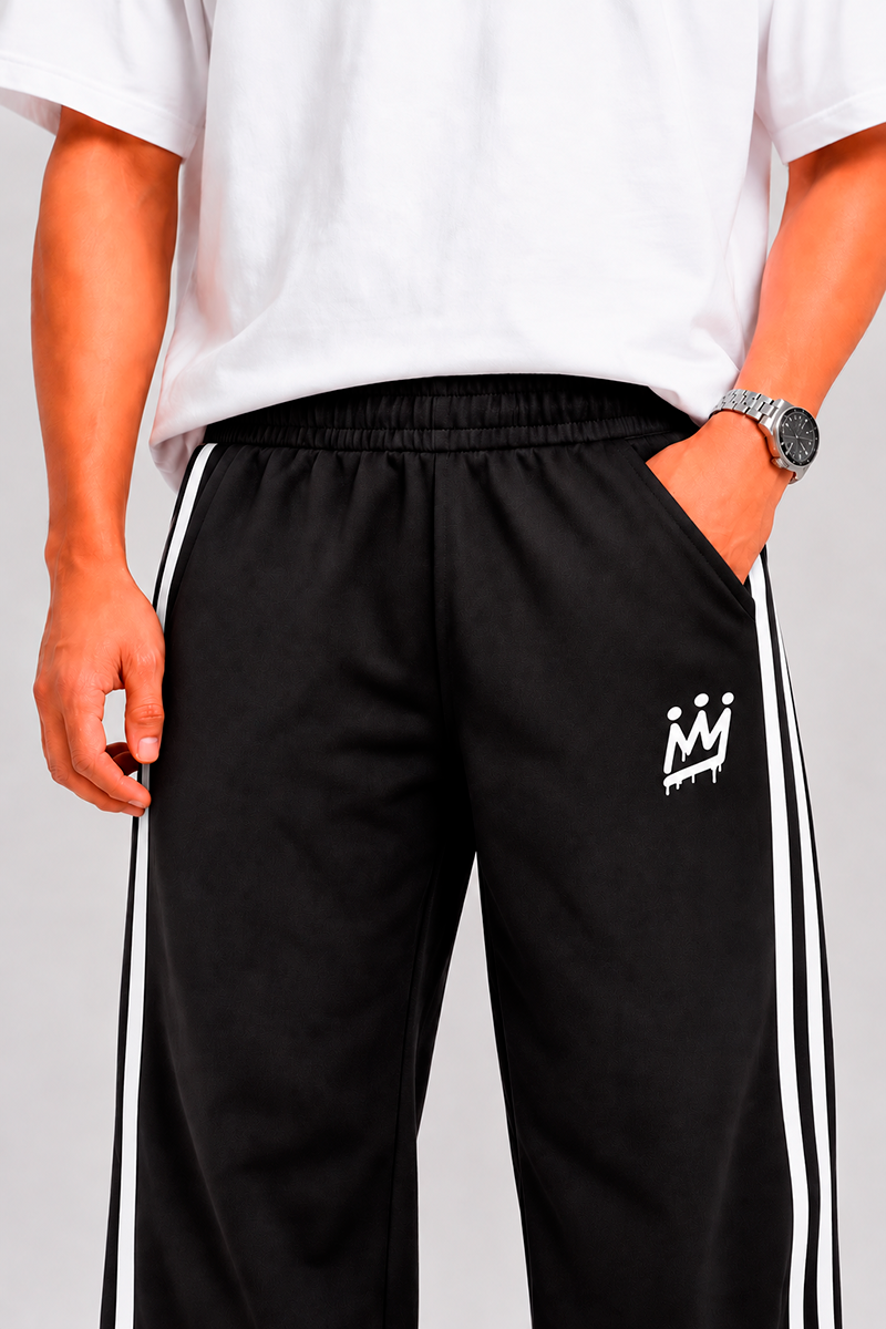 Jogging King Of Art Strips Negro