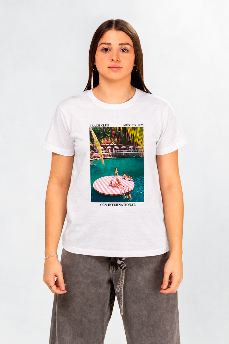 Remera Ocn Photograph Blanco