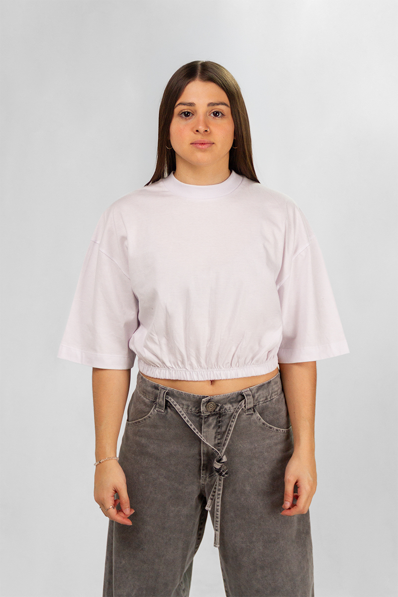 Remera Ocn Strech Blanco