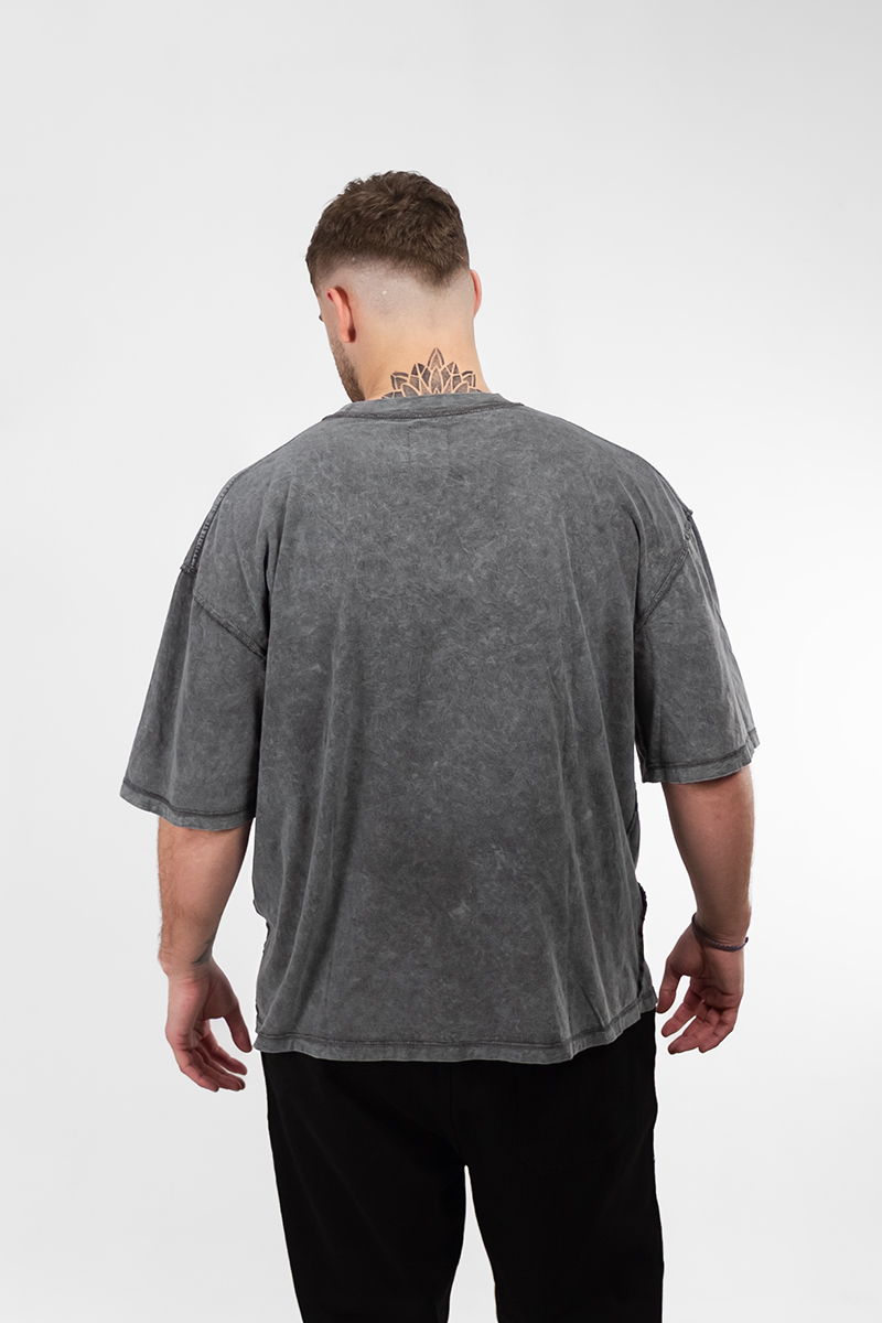 Remera Ocn hombre Flip Cracked Wash 530 N9