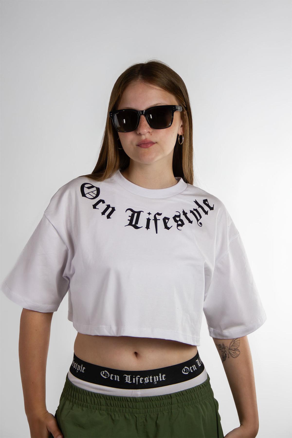 Remera Ocn Mujer Minimal Blanco x9