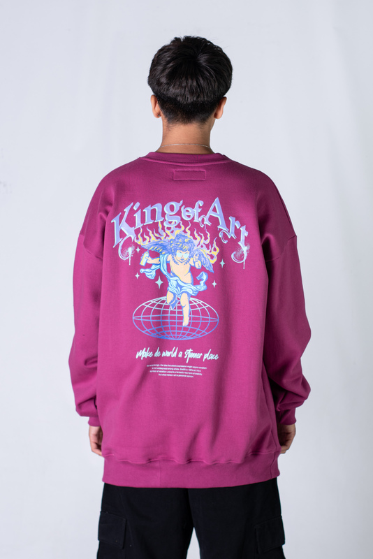 Buzo King Of Art Essential King Fucsia X4