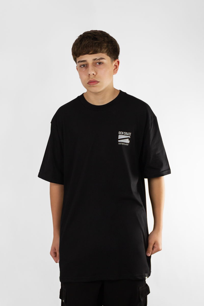 Remera Ocn Hombre Premium Regular Negro 701E3