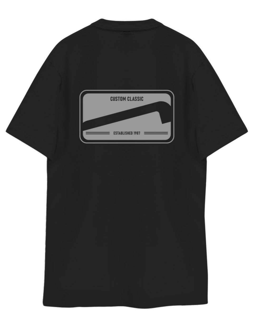 Remera Ocn Hombre Premium Regular Negro 701E3